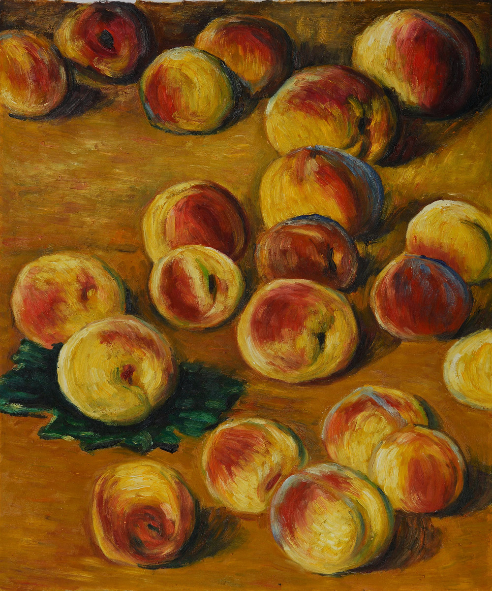 Peaches by Claude Monet